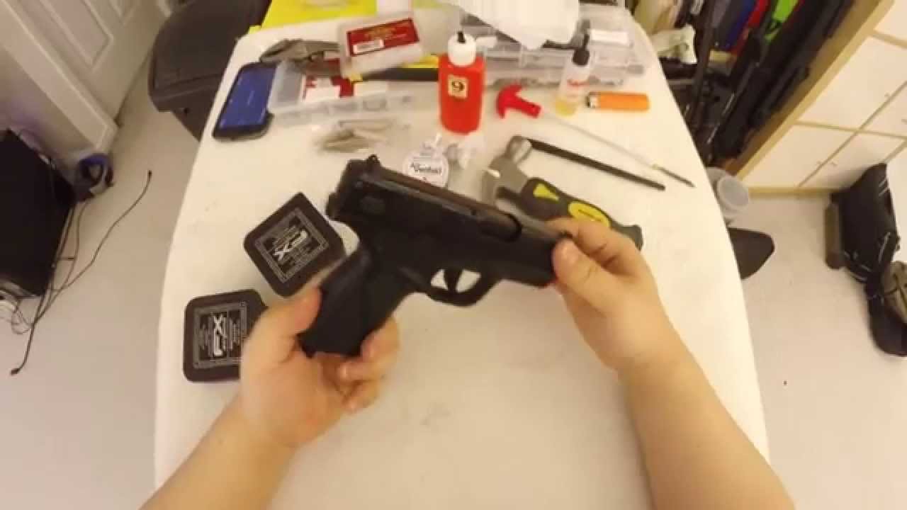 Руководство по разборке Bersa BP9CC 4,5 мм Co2 Blowback