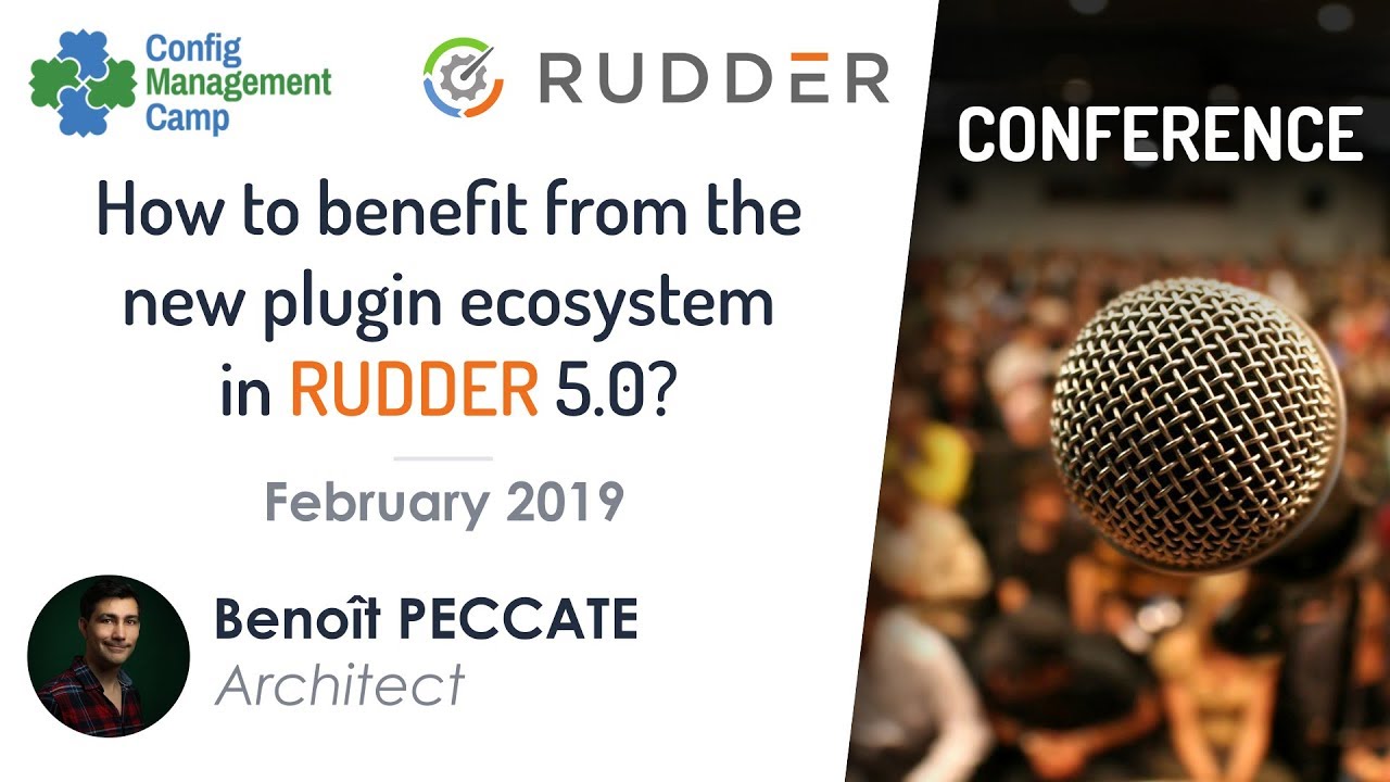[CfgMgmtCamp 2019] The new plugin ecosystem in RUDDER 5.0