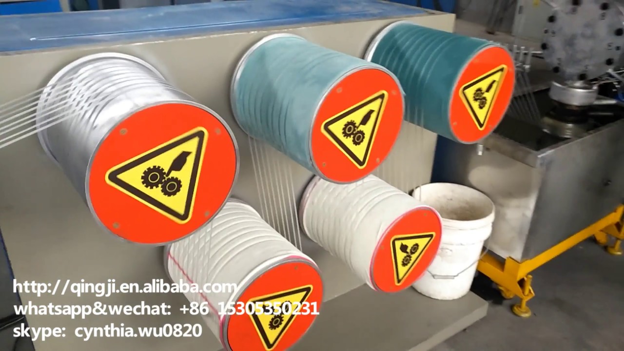Plastic Monofilament yarn extruder/rope machine