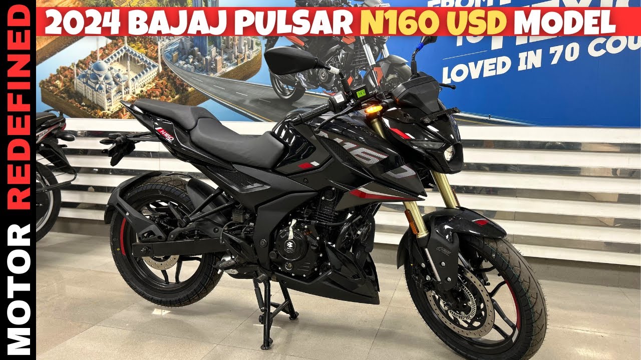 Finally 2024 Bajaj Pulsar N160 USD Model Review | New Engine?? | All Changes Explained.