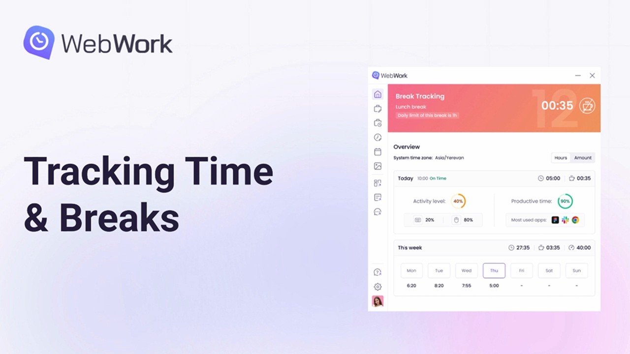 Tracking Time & Breaks | WebWork Member Training