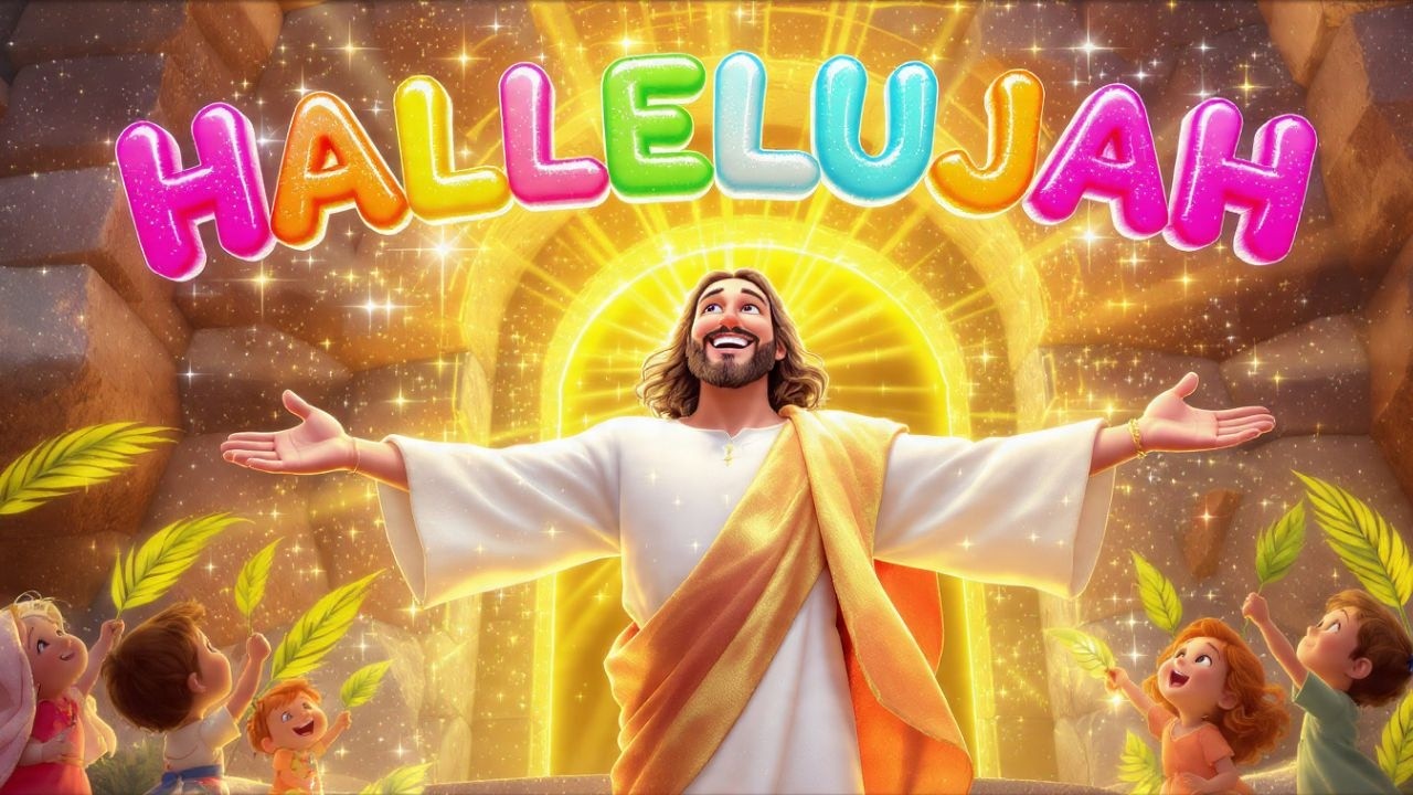 🕊️Hallelujah | Gospel Garden | Praise The Lord | Sunday School Songs🙌