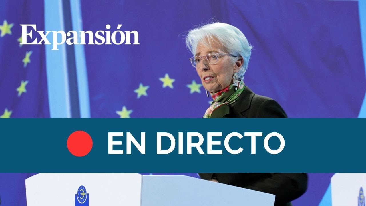 🔴 DIRECTO I Rueda de prensa del BCE