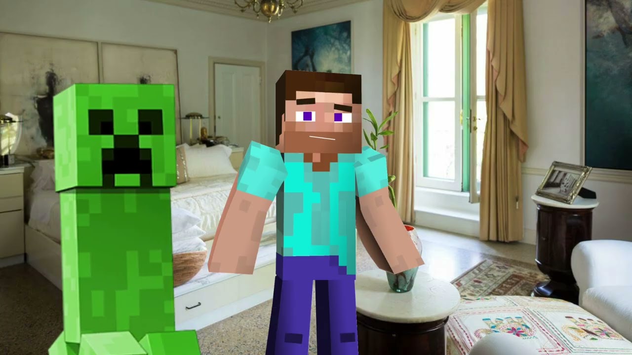 Joel&rsquo;s CrackMansion - noedolekciN Massacres Steve, Enderman & Creeper Jr.
