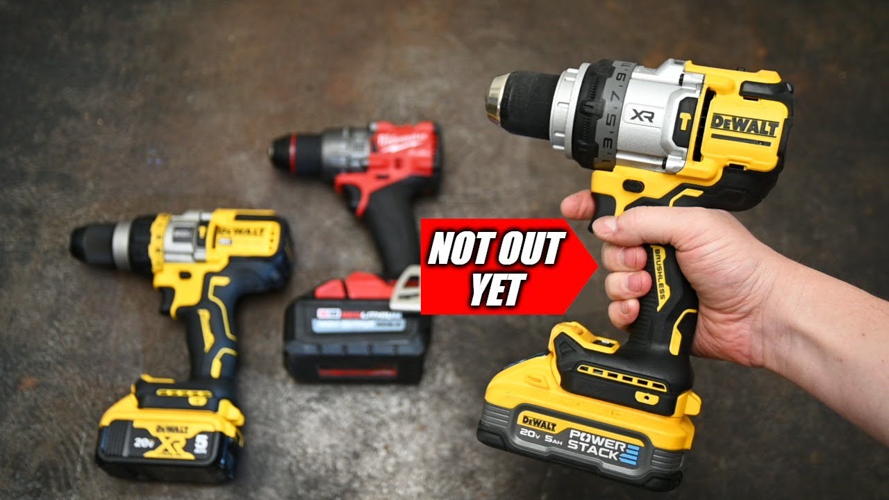 DeWALT's New Flagship Drill DCD1007 Before They Want You to See it