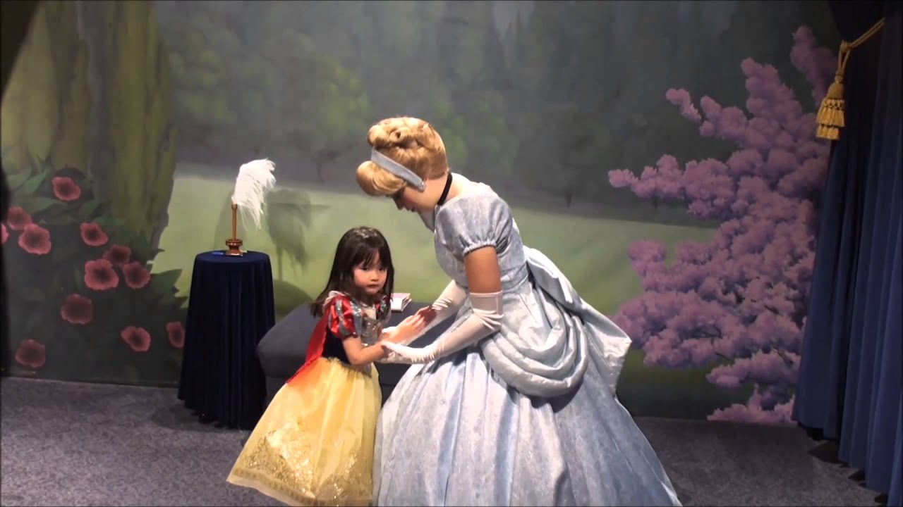 Meeting Disney Princesses at Walt Disney World
