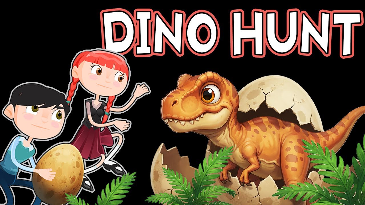 🎵 Going on a Dinosaur Hunt 🎵 Help Mommy Dinosaur 🦖 Find Her Egg!