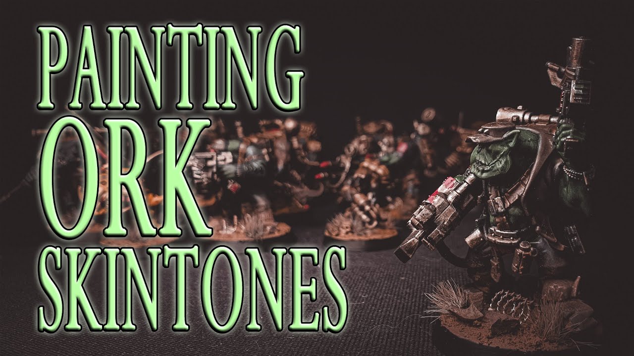 Ork skintones for all your orky needs
