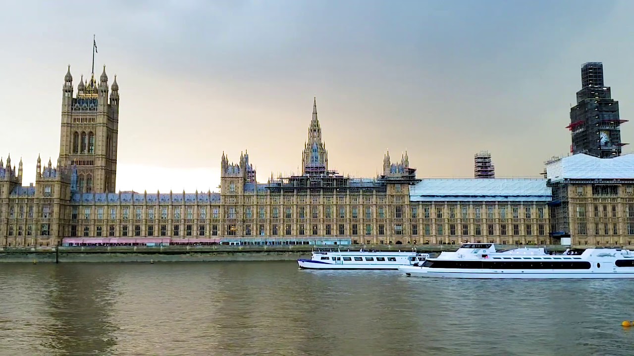 Houses Of Parliament - Royalty Free Stock Footage