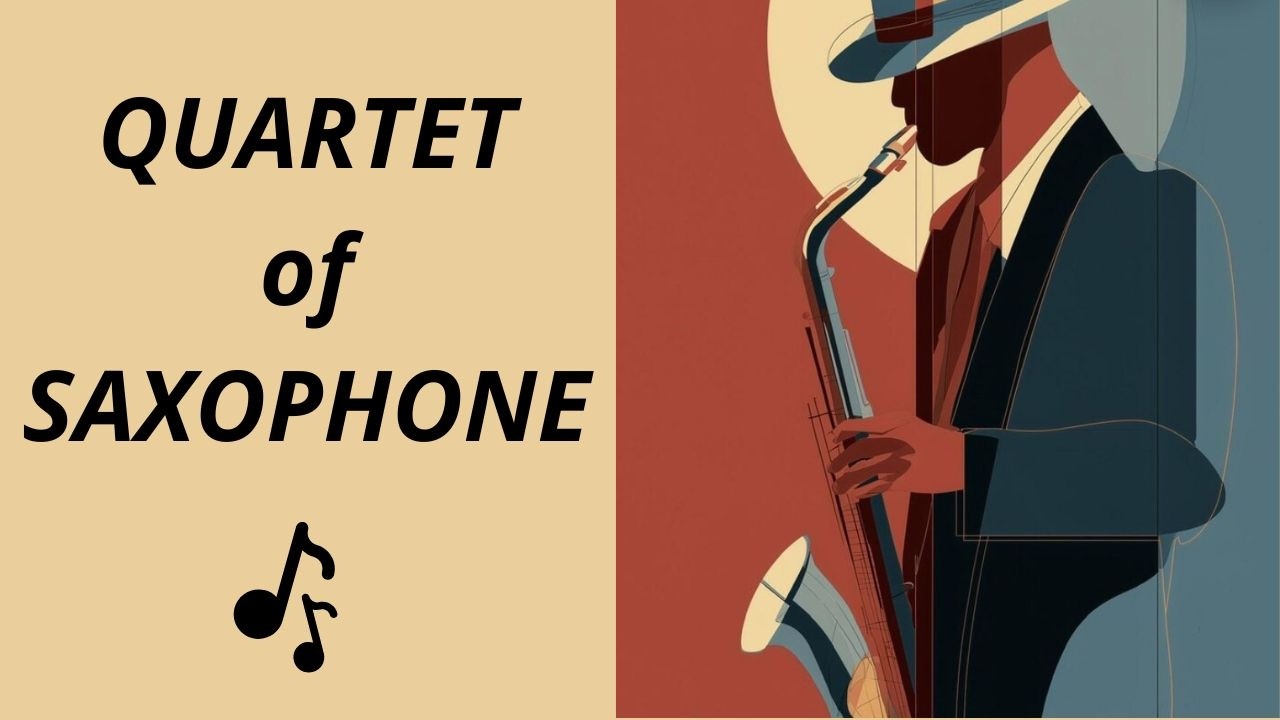 QUARTET of SAXOPHONE,  Gavotta from Fleta Polo