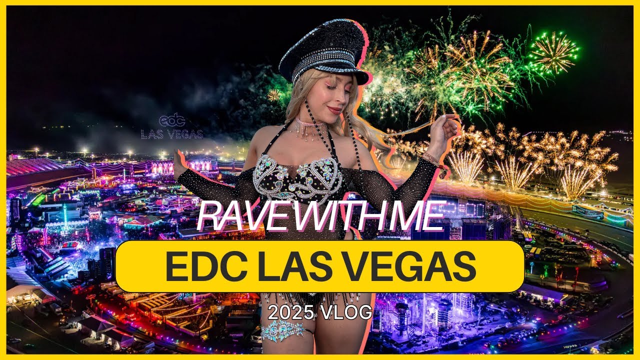 Back at EDC Las Vegas 2025 | My 3rd Year Under the Electric Sky 🎡✨