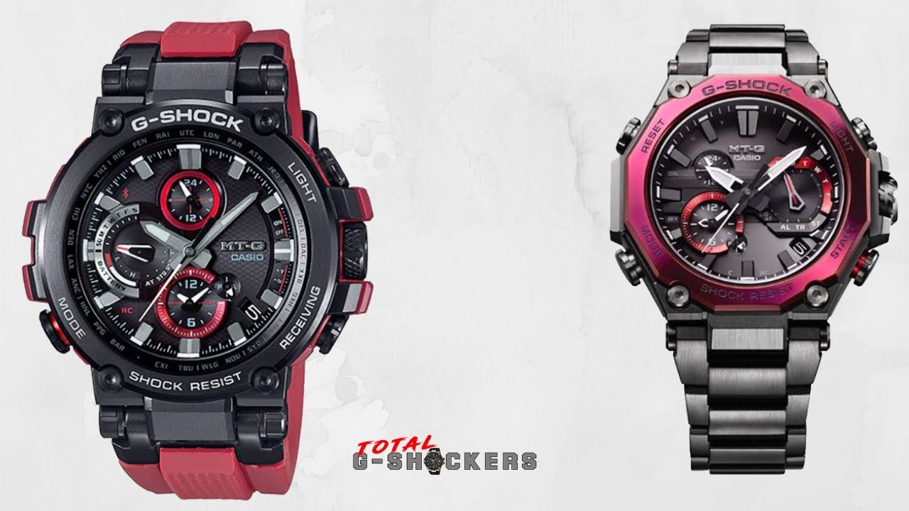 Casio G-Shock MT-G MTGB1000B-1A4 vs G-Shock Luxury MTGB2000BD-1A4