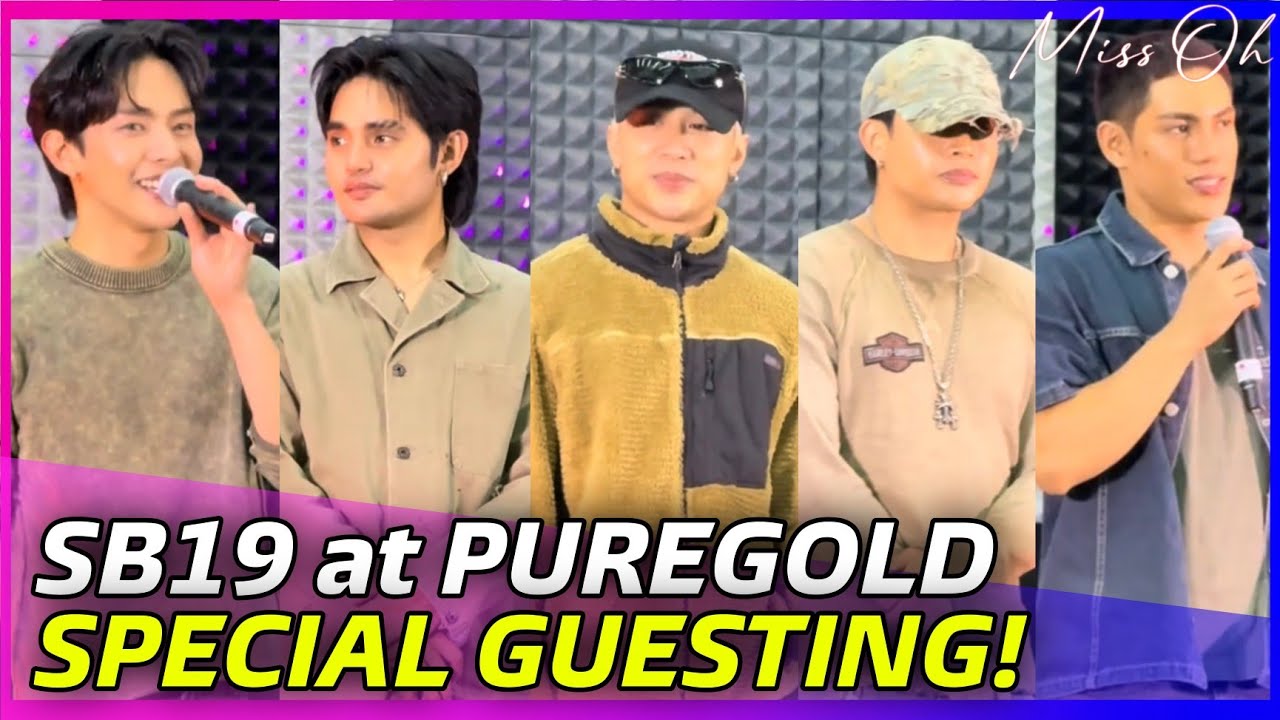  FULL VIDEO of SB19's SPECIAL APPEARANCE on PUREGOLD'S LUNAR NEW YEAR CELEBRATION!  