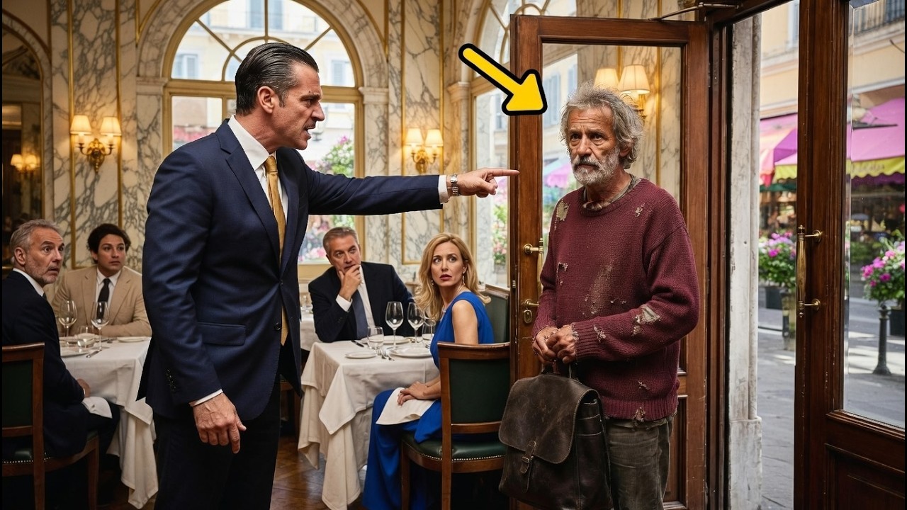 Voditelj restorana htio je izbaciti beskućnika... ali on je naručio najskuplje jelo u restoranu.