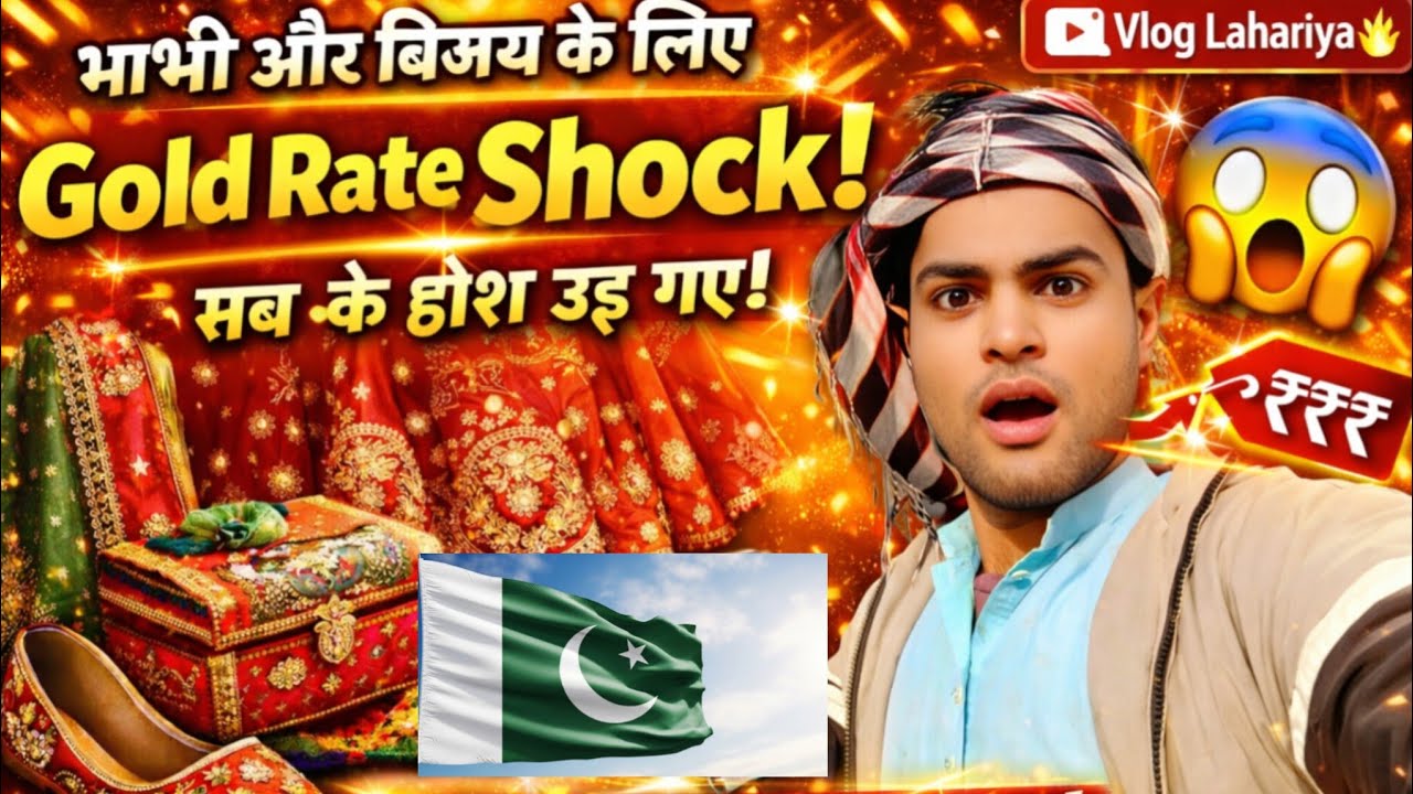 Pakistan🇵🇰 Mein Sona Chandi Kitna Mehenga? Aj Vijay Rajasthani Aur Bhabhi Ke Liye Special Gifts! 🎁
