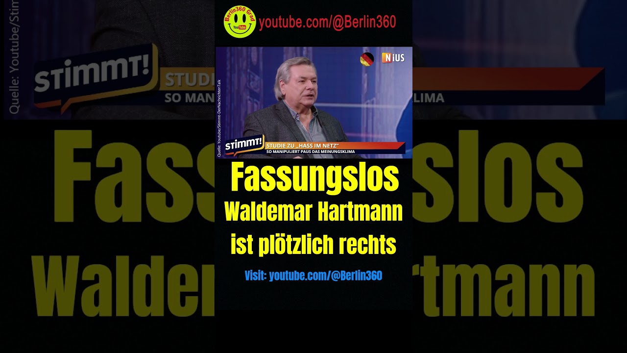 #Waldemar #Hartmann #Waldi #rechts #NiUS #stimmt! #Journalist #Fernsehmoderator #Sportreporter #ard
