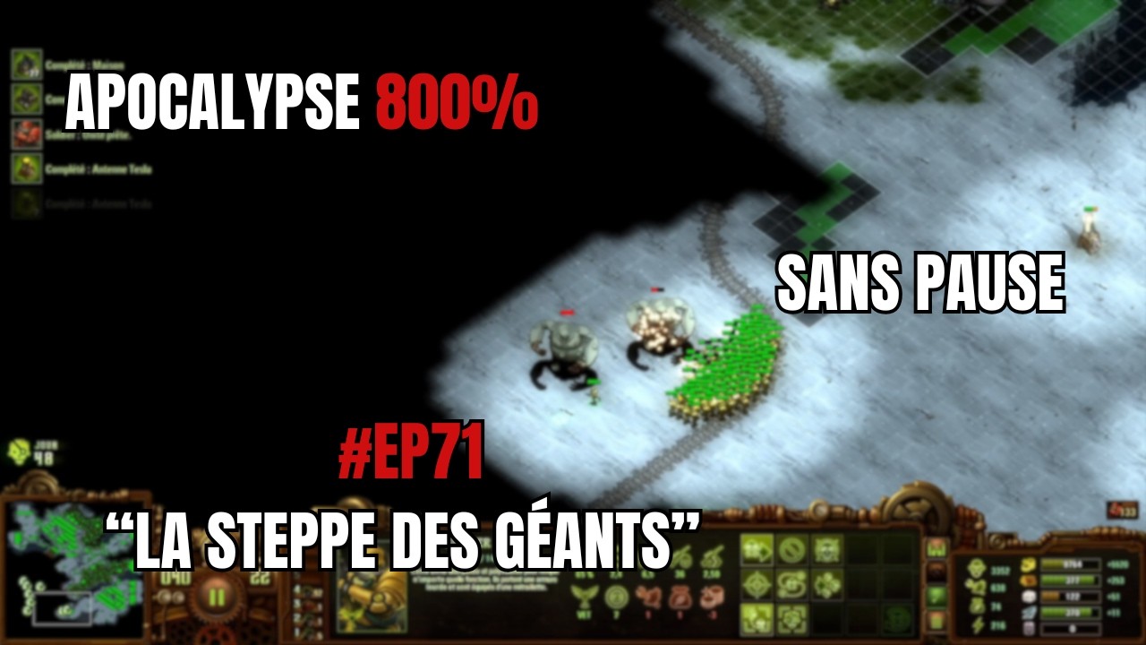 They are billions # Ep71 - The Wasteland of the Giants - 800% apocalypse no pause ! {FR}