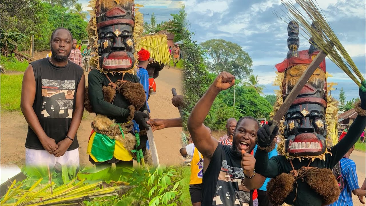 EKPO festival celebration somewhere in Akwa-ibom state😳🙆❤️
