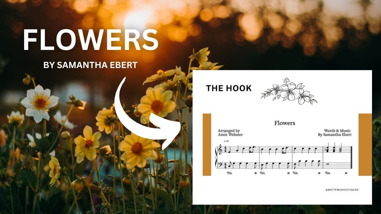 Learn to Play 🎹 Flowers by Samantha Ebert on the PIANO
