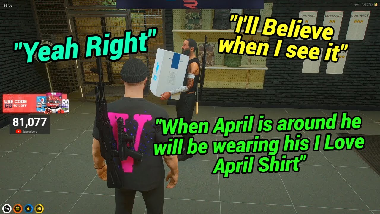 Ramee tells CG that he is Done with April and this was the boys Responses | NoPixel GTA RP