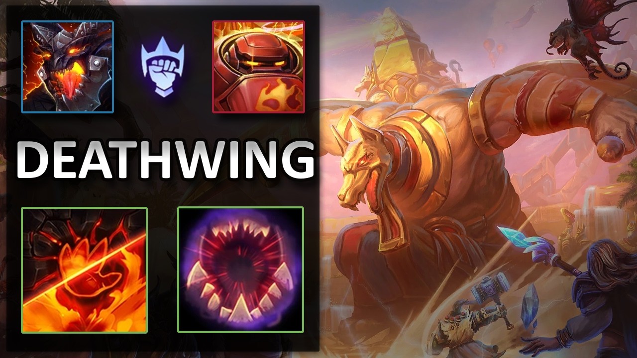 Deathwing Bellowing Roar vs Blaze | Sky Temple | Heroes of the Storm Master Replay