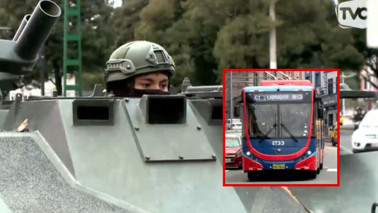 Militares vs. Trole: “Se fueron los frenos”, dice conductor