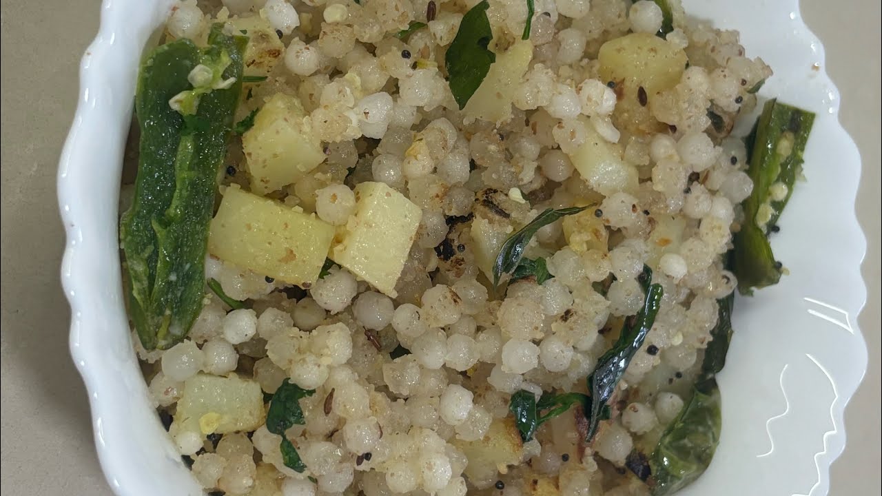 Sabudana khichadi 