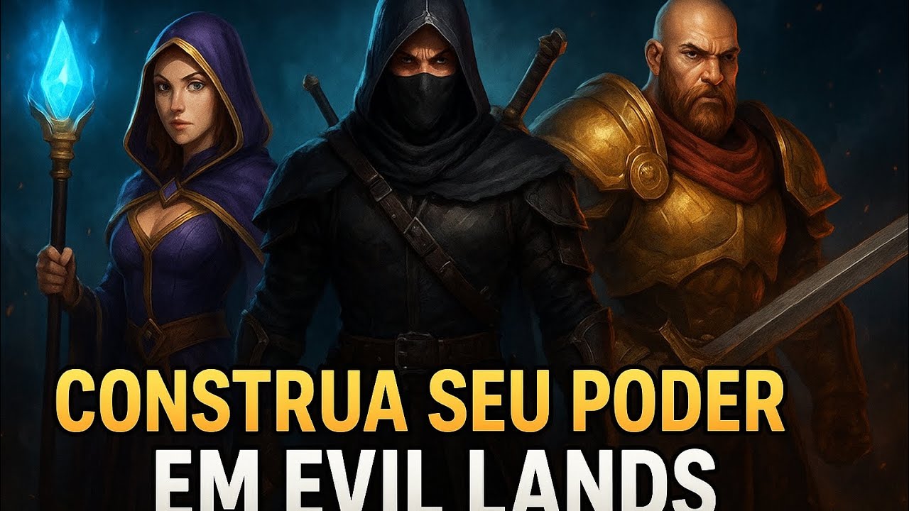 Construa seu Poder em Evil Lands 