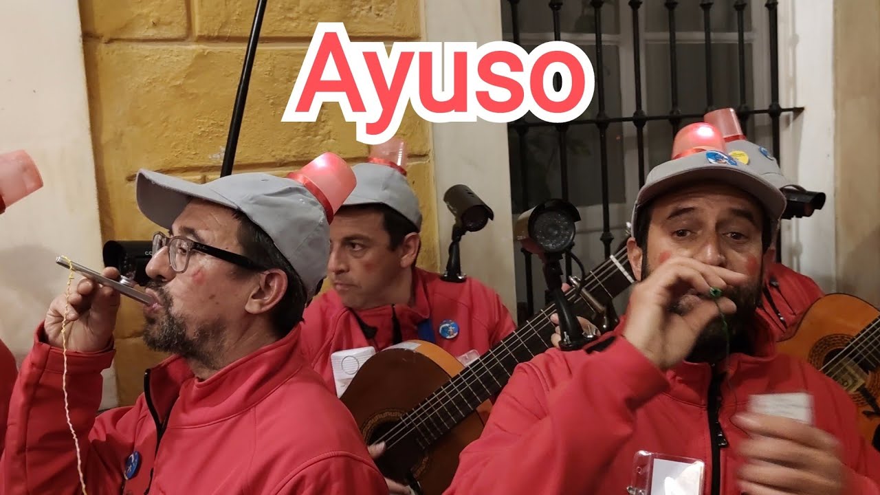 Chirigota Callejera Roteña 2023. Los Alarmistas. Canción «Ayuso». Carnaval de Cádiz 2023.