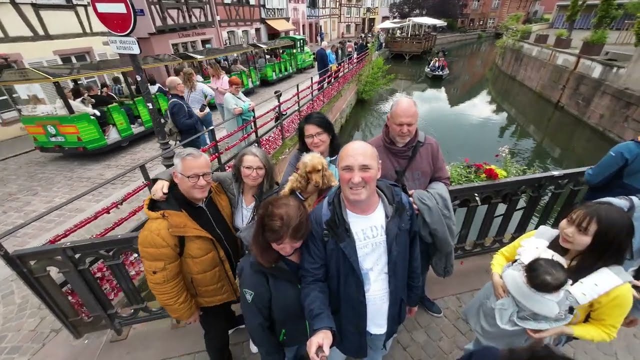 Elsass mit dem Wohnmobil ,Colmar , Camping Le Médiéval