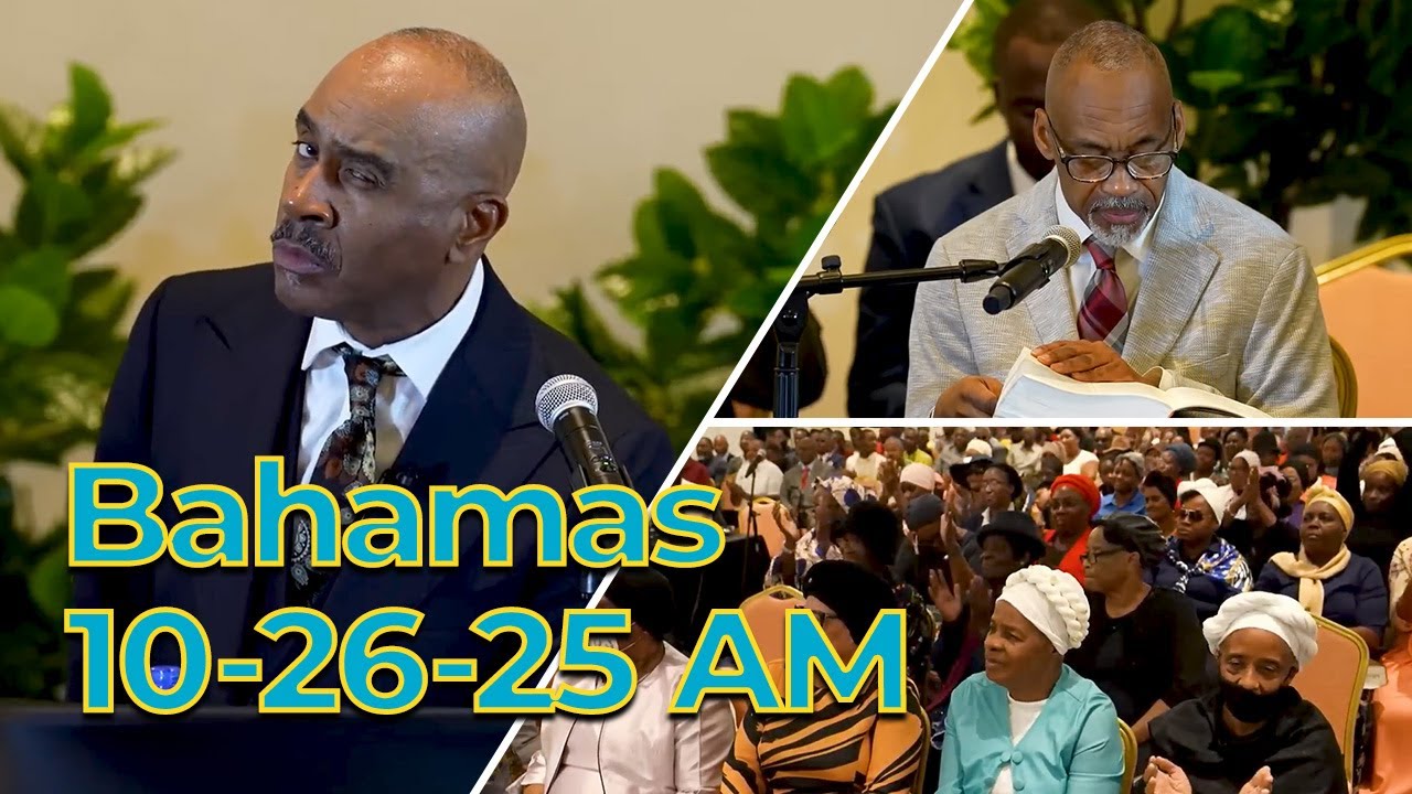 First Church TOG Broadcast October 26th, 2025 Sunday AM Edited With Scriptures Nassau Bahamas