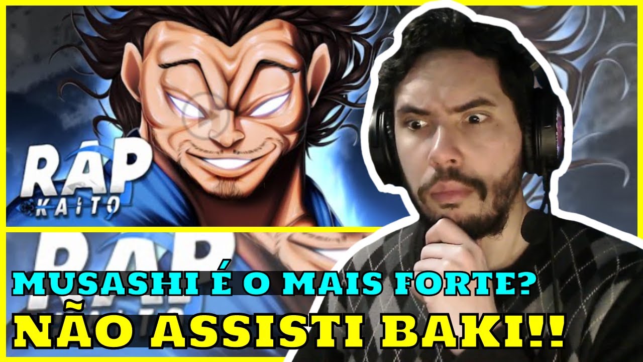 REACT | ESPADACHIM - MUSASHI MIYAMOTO | DO @KaitoOFC (Baki Dou) - NÃO ASSISTI BAKI!