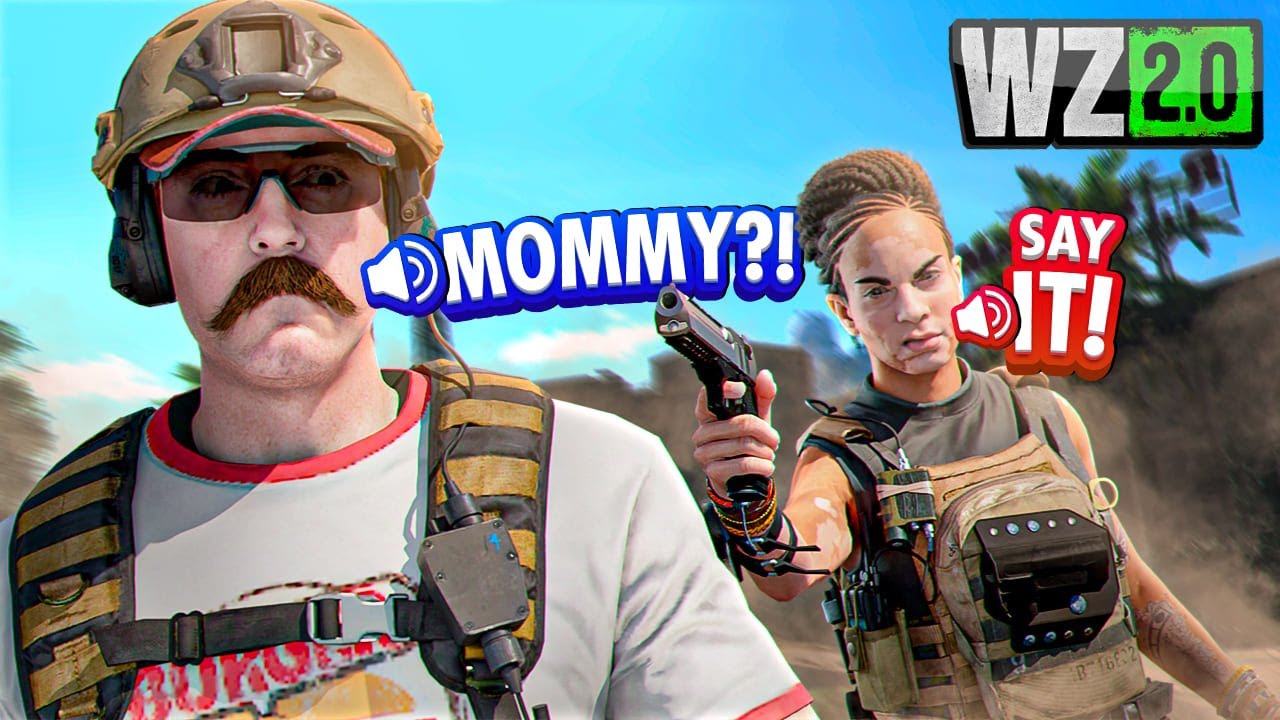 *NEW* FUNNY PROXIMITY CHAT Moments in WARZONE 2 #20