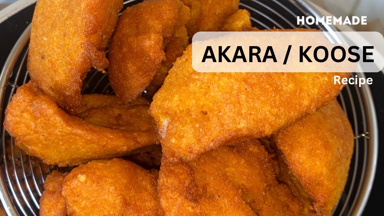Best AKARA/KOOSE recipe | Nigerian AKARA or Ghana  KOOSE or Senegal ACCARA|Easy step by step recipes