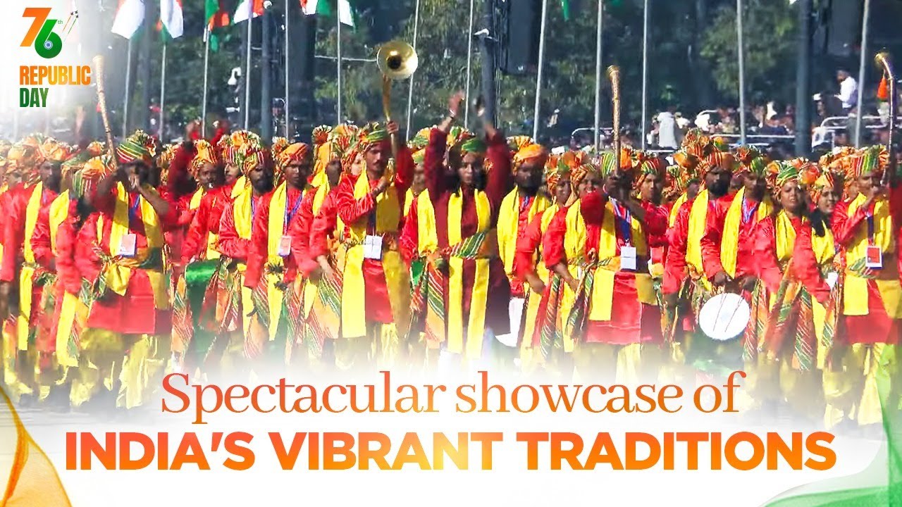 A celebration of India's rich cultural diversity during 76th Republic Day | 26 January 2025