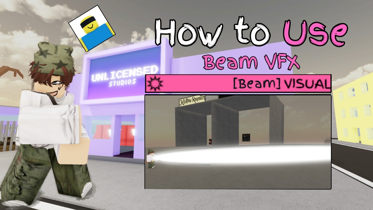 How to Use Beam VFX In Jujutsu Shenanigans