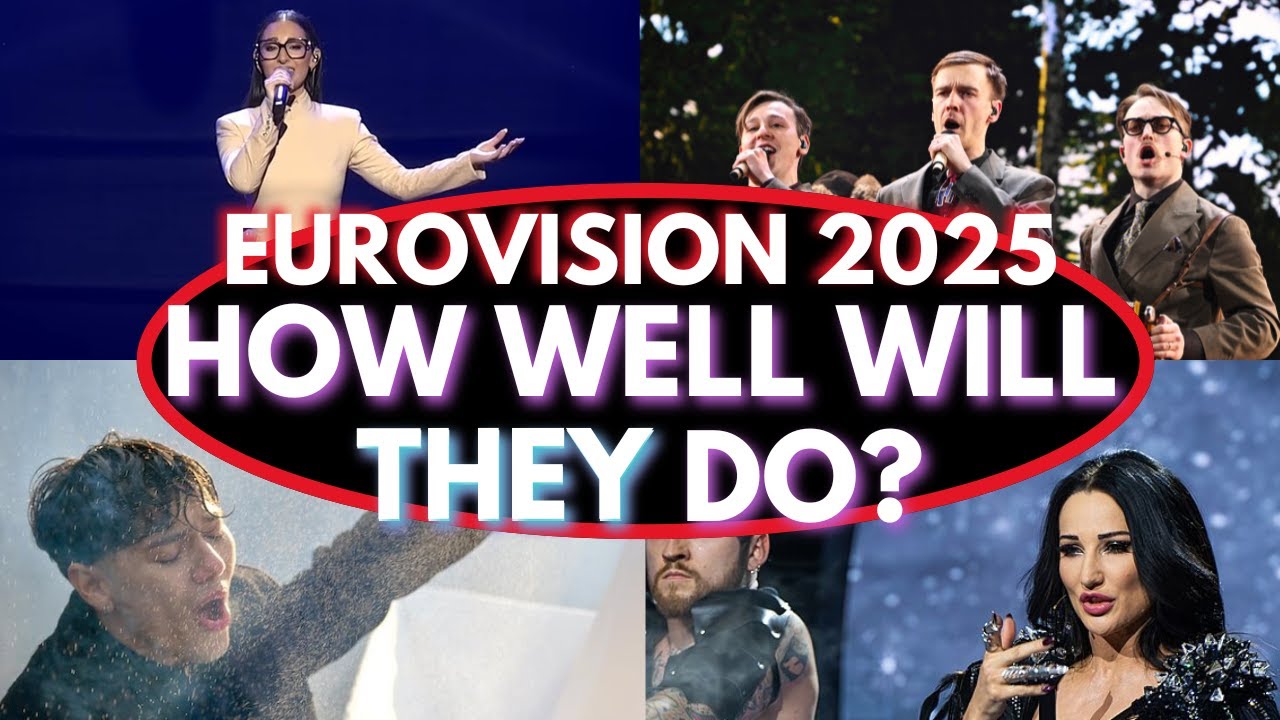 How Well Will All The Countries Do at Eurovision 2025? (Compilation)
