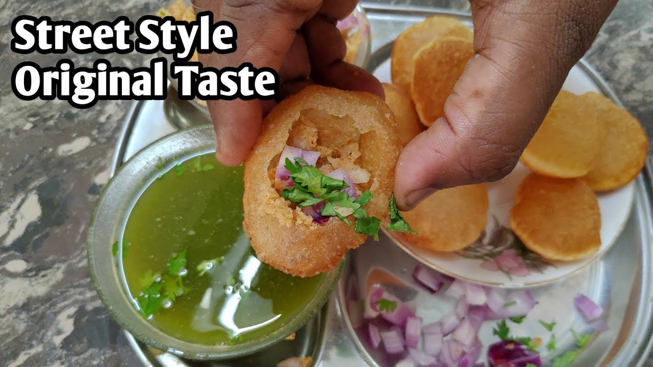 ಪಕ್ಕಾ ಬೀದಿ ಸ್ಟೈಲ್ ನಲ್ಲಿ ಮನೆಯಲ್ಲೆ ಮಾಡಿ ಪಾನಿಪುರಿ ಗೊಲ್ ಗಪ್ಪಾ🔥| Original Pani Puri Golgappa at Home Easy