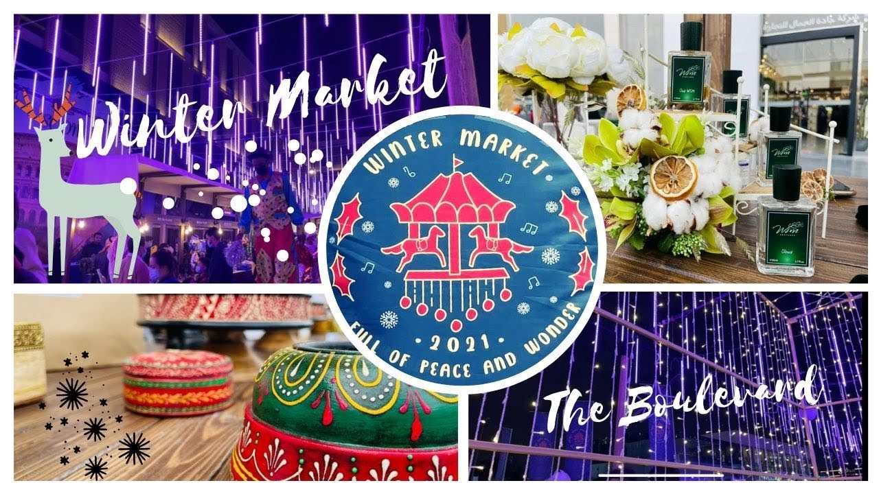 Riyadh Boulevard Winter Market | Places in Riyadh | Winter Shopping| سوق الشتاء في بوليفارد الرياض
