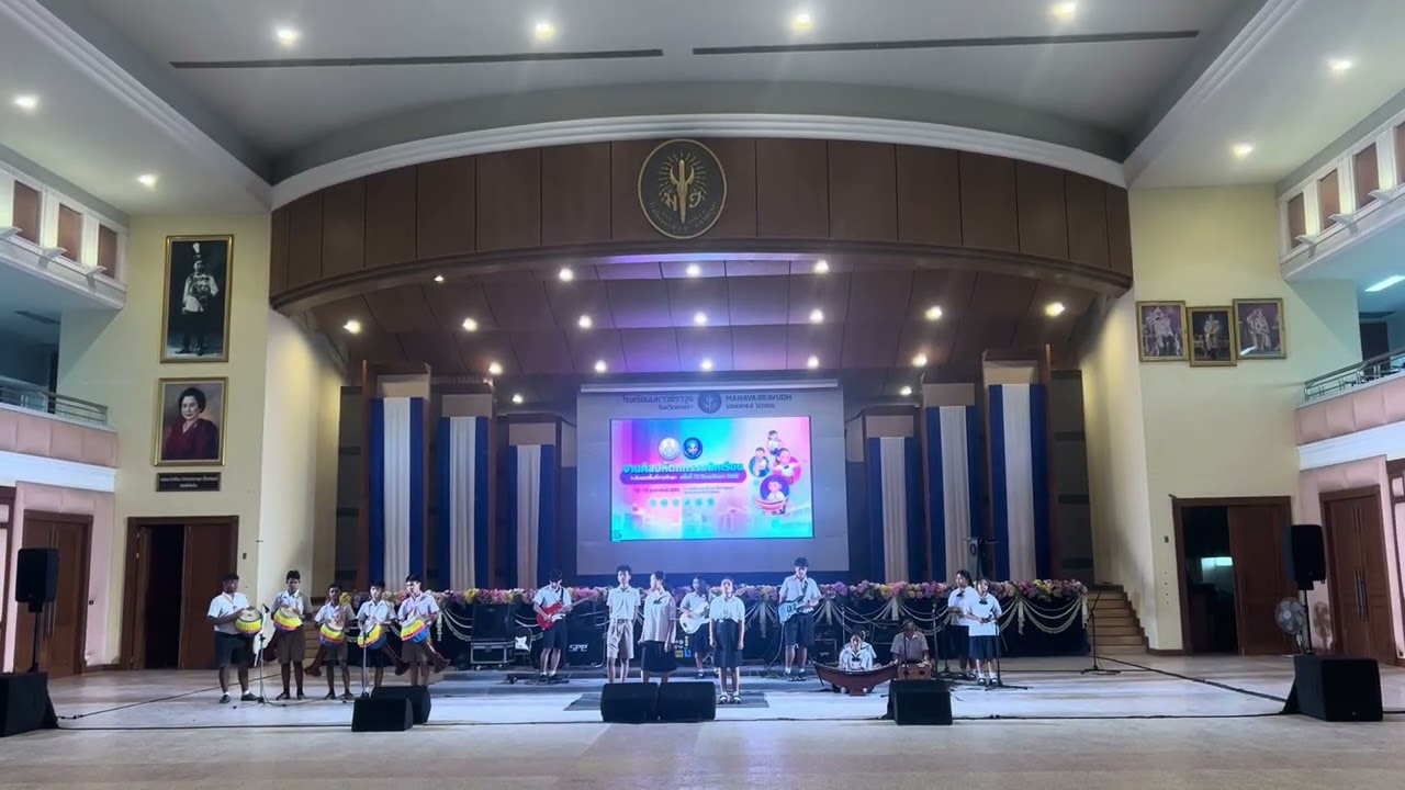 การแข่งขันวงดนตรีร่วมสมัย (Contemporary Ensemble) ศิลปหัตถกรรม73 โรงเรียนธรรมโฆสิต อ.นาหม่อม จ.สงขลา