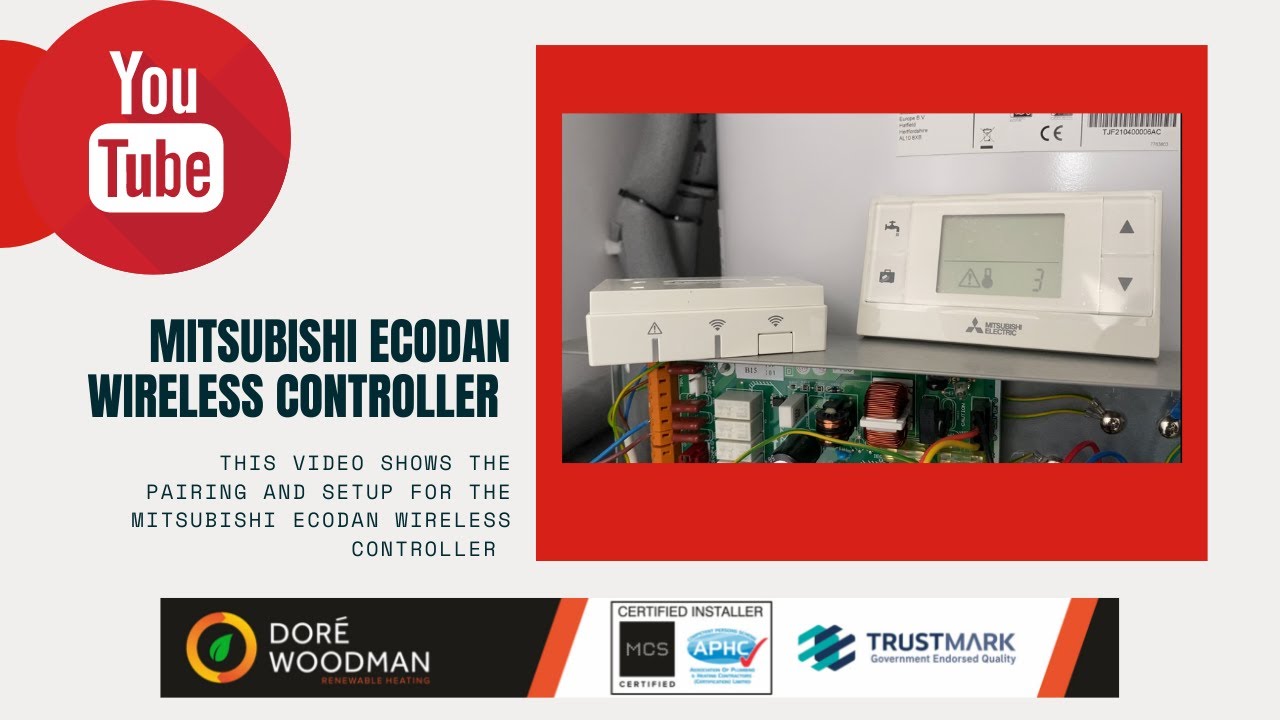 Руководство по настройке беспроводного контроллера Mitsubishi Ecodan
