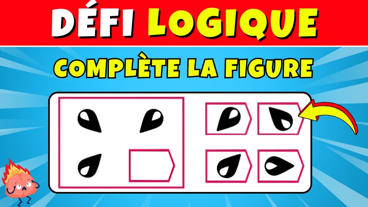 Casse-Tête de Logique Visuelle🔍 Peux-tu Résoudre ces Matrices de Raven ?