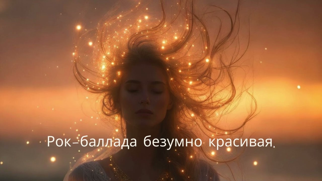 О, солнце спящее, не уходи! Рок-баллада безумно красивая.