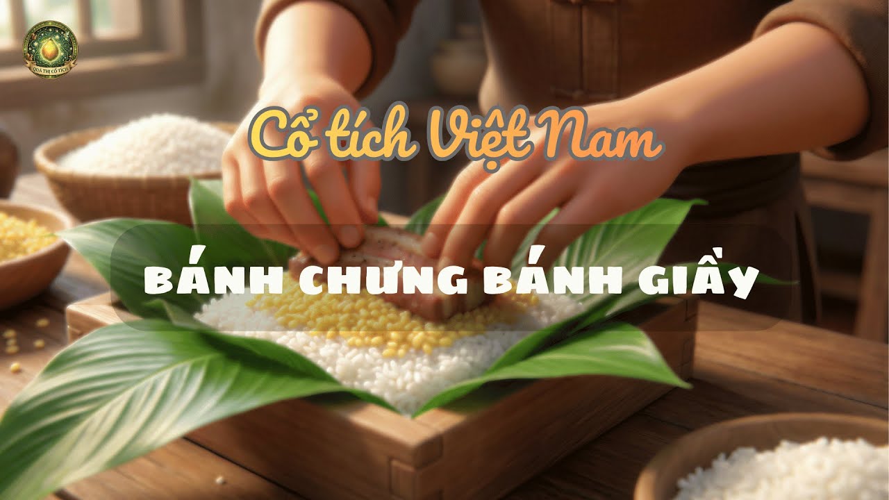 Sự tích Bánh Chưng Bánh Giầy | Truyện Cổ Tích Dân Gian Việt Nam Hay Nhất - Kể Lại Bởi Cô Quả Thị