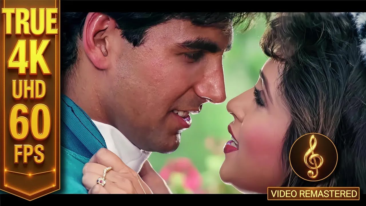 Kitni Hasrat Hai Humein - 4K 60FPS Full Video Song | Sainik | Kumar Sanu, Sadhana | Akshay Kumar...