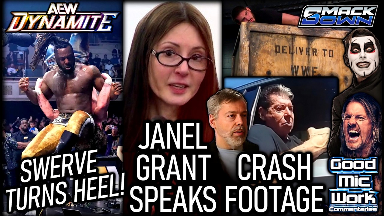 Janel Grant SPEAKS | Vince Crash Footage | Swerve Turns HEEL | Jericho UPDATE | RIP Kerwin Silfies