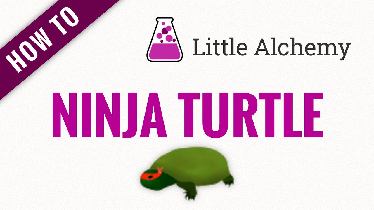 How to make Ninga Turtle in Little Alchemy