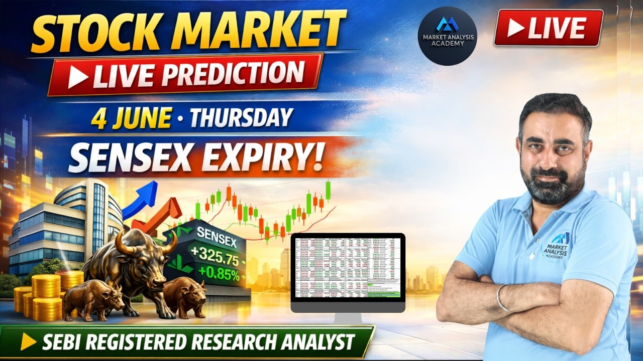 🔴 Live Sensex Expiry Setup Alert! Big Warning for Nifty Sensex Traders | FII DII Data Analysis