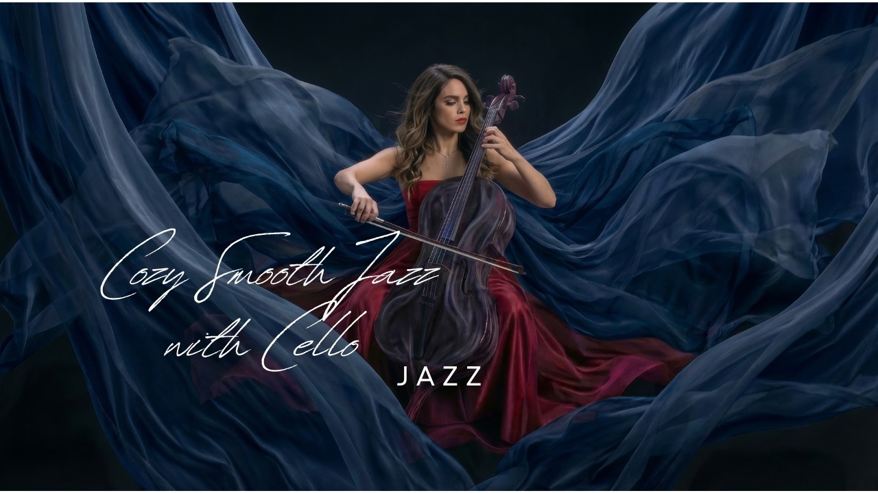 Cozy Smooth Jazz with Cello for Focus & Evening Work (56-Minute Background Mix)