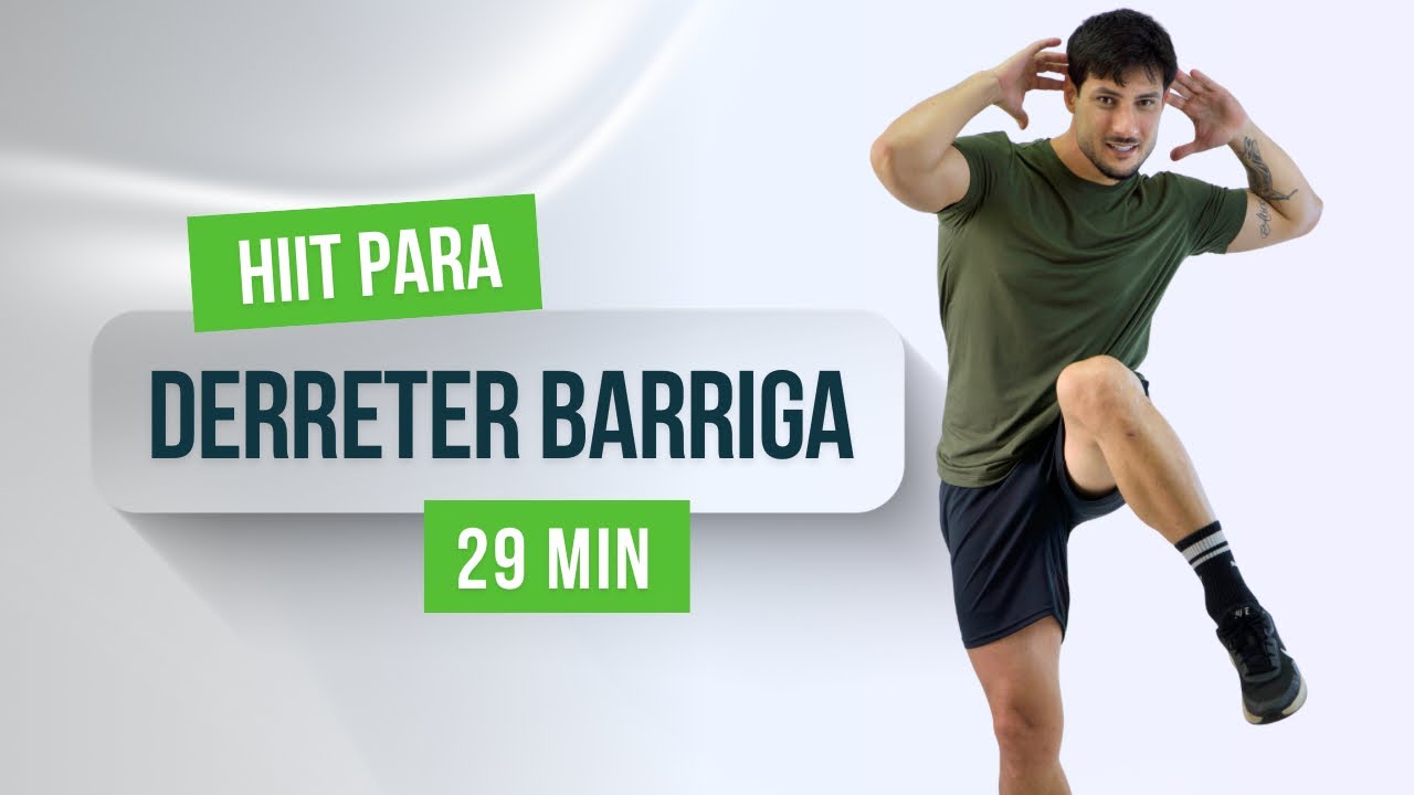 Treino Hiit de 29 MIN para gastar 620 calorias - sem repetições, sem equipamentos (em casa)